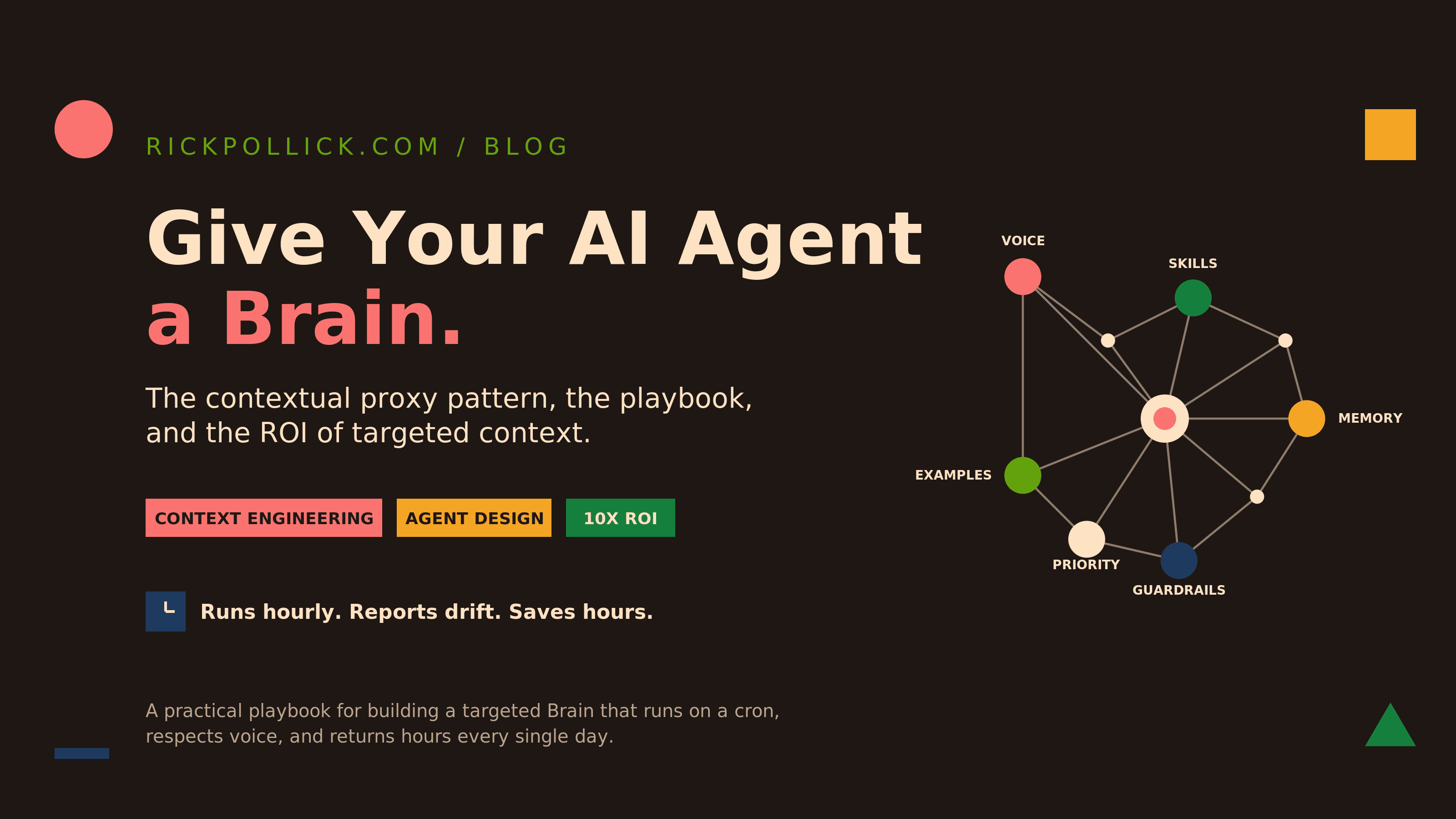 Give Your AI Agent a Brain: The Contextual Proxy Pattern for Targeted Context